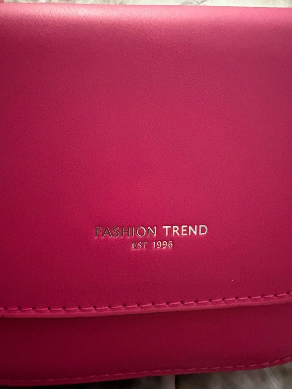 Hot Pink Crossbody Bag - Picture 3 of 6